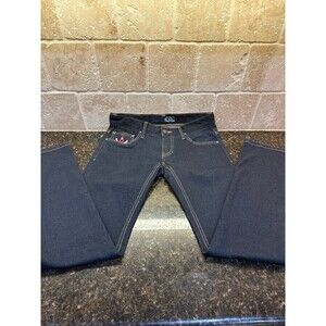 EVISU Y2K No 1 Unique 2013 Denim Jeans Unisex Size 28 NEW